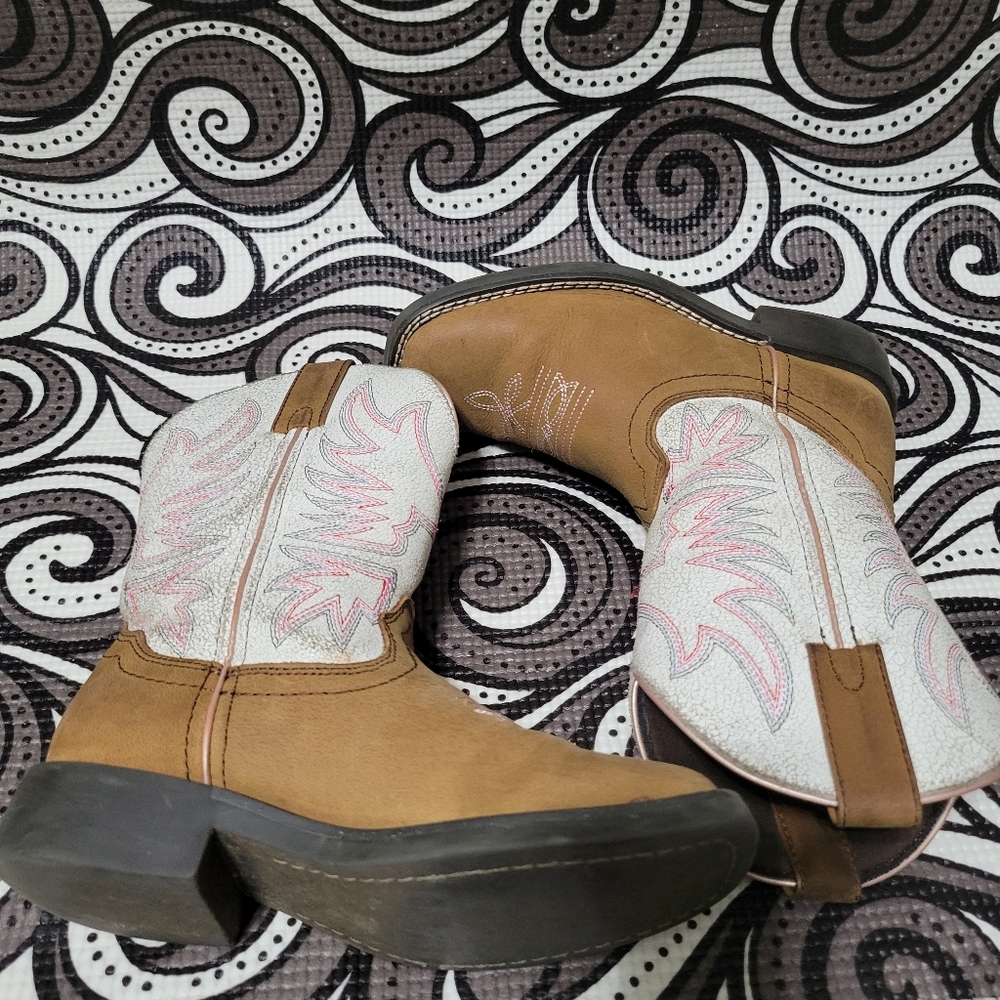 Girls Shyanne Cowgirl Boots - Picture 6 of 7